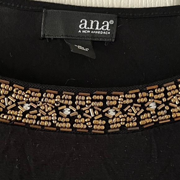 A.N.A‎ Jewel Sheer Long Sleeve Midi Dress - Picture 4 of 8